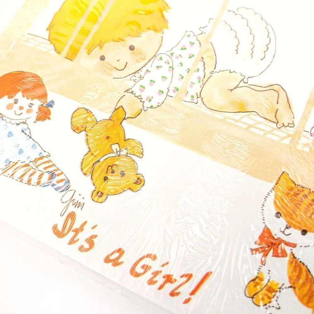 NOS Vintage “It’s A Girl!” Birth Announcements